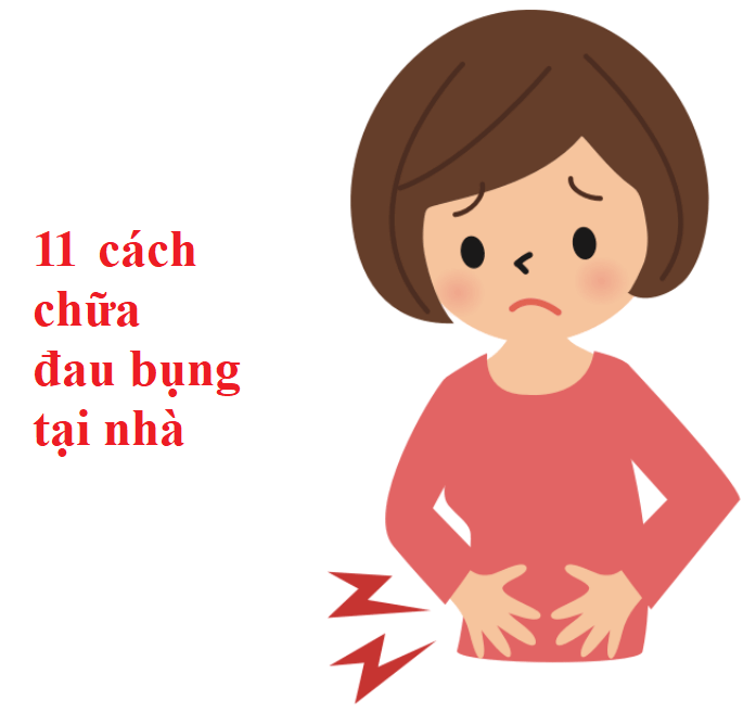 11 cách chữa đau bụng tại nhà